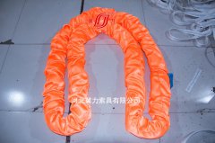 大噸位圓形吊裝帶受損表現