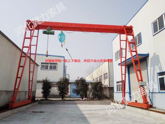 天車(chē)上重物防墜器的用法
