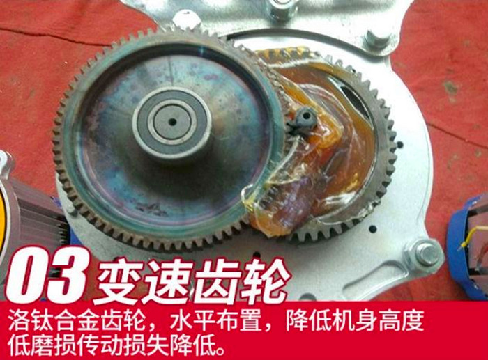 電動(dòng)提升機齒輪部分展示