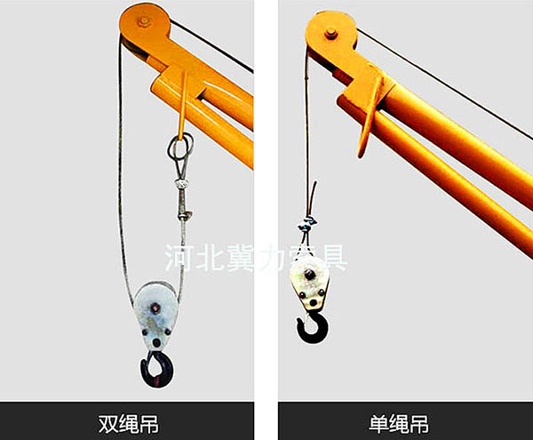 多功能電動(dòng)提升機鋼絲繩安裝方法